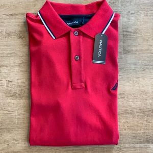 Red Nautica Polo